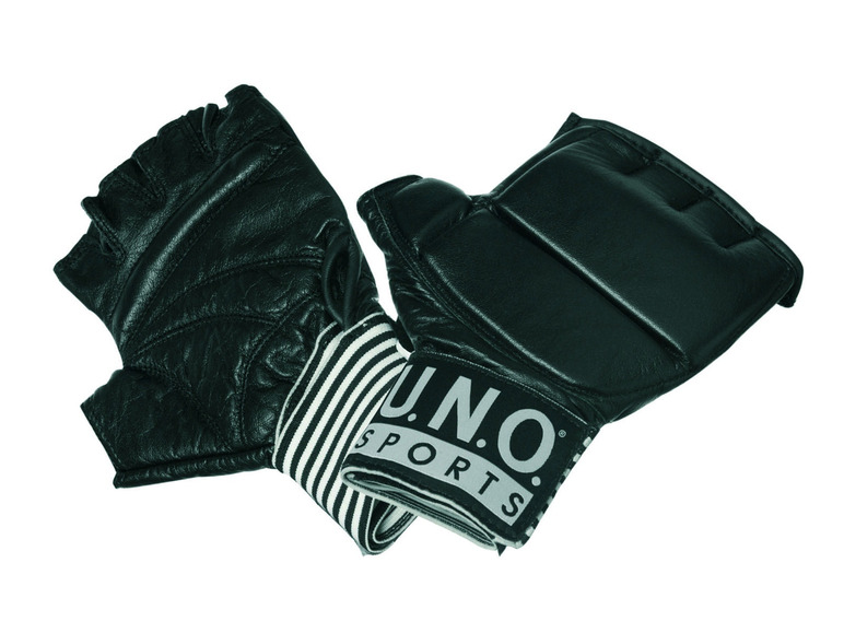 Gehe zu Vollbildansicht: U.N.O. SPORTS Ballhandschuh Black Combat - Bild 1