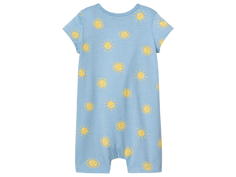 Gehe zu Vollbildansicht: lupilu® Baby Playsuits, 2 Stück, aus reiner Baumwolle - Bild 5