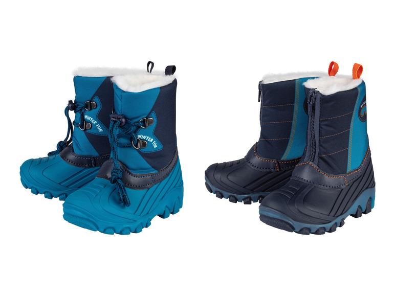 Gehe zu Vollbildansicht: lupilu® Kleinkinder LED-Winterstiefel mit Blink-Effekt - Bild 1