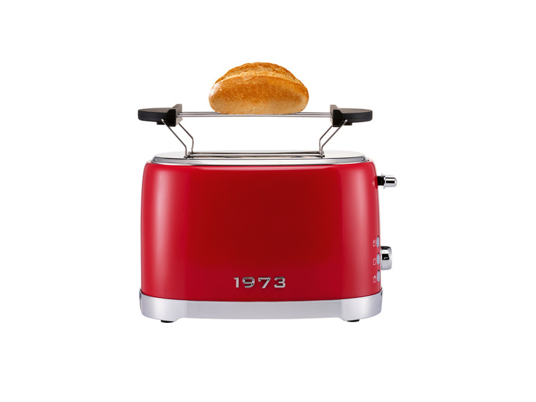 Gehe zu Vollbildansicht: SILVERCREST® KITCHEN TOOLS Doppelschlitz-Toaster »EDS Chrom Retro 1973 STR 980 B2«, mit Elementen in Retro-Optik - Bild 13