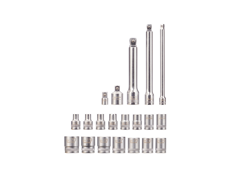 Gehe zu Vollbildansicht: PARKSIDE® Ratsche / Ratschen-Set / Steckschlüssel-Satz - Bild 4