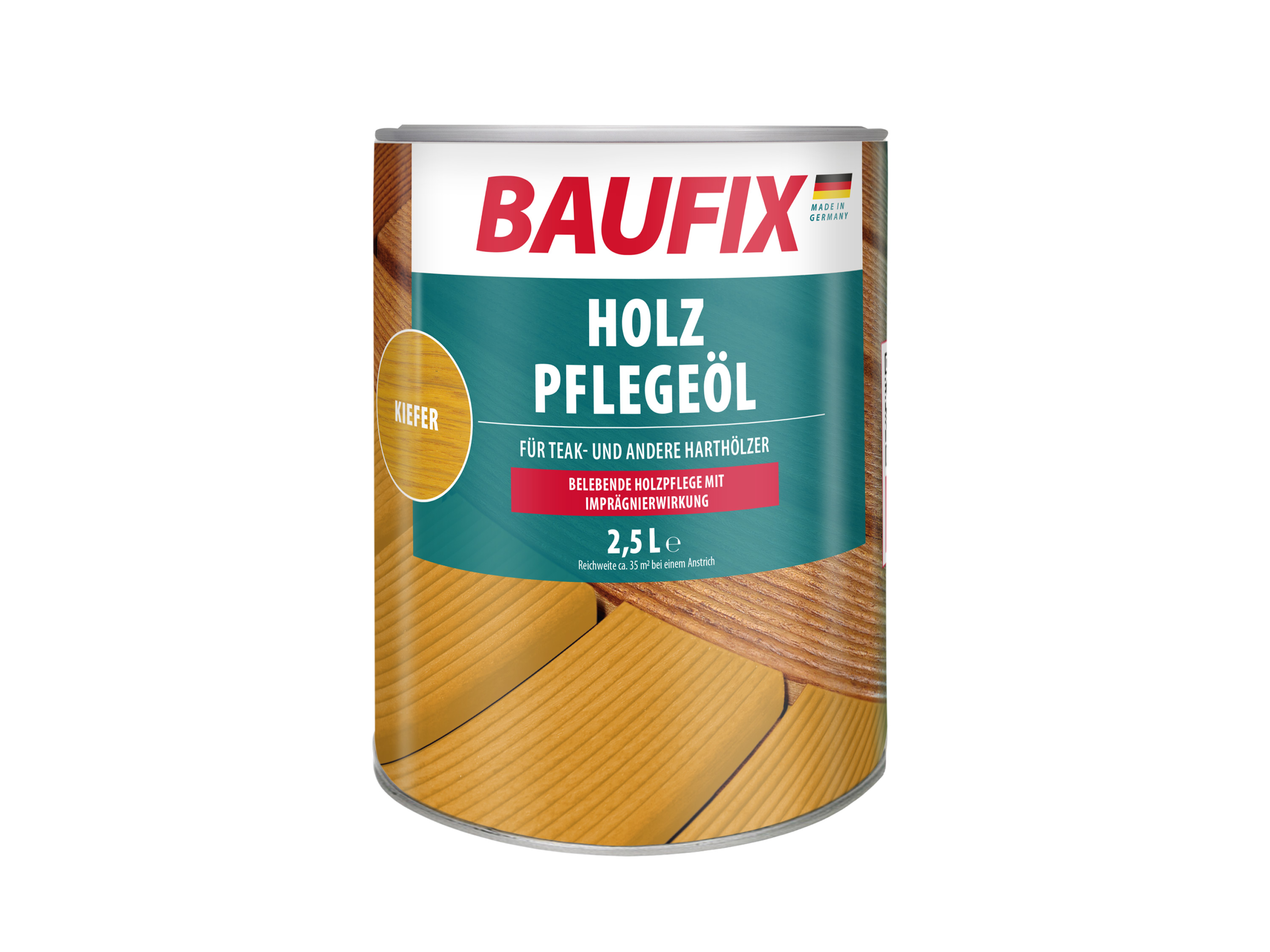 BAUFIX Holz-Pflegeöl 2,5 Liter (kiefer seidenmatt)