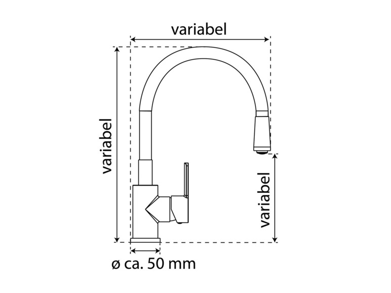 Gehe zu Vollbildansicht: Eisl Küchenarmatur Flexo, mit Cold-Start Funktion - Bild 18