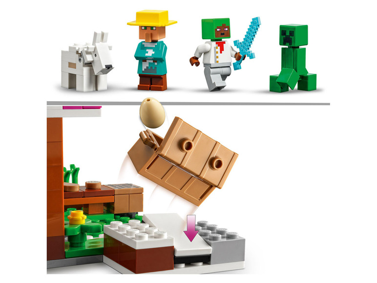 Gehe zu Vollbildansicht: Lego Minecraft 21184 »Die Bäckerei« - Bild 4