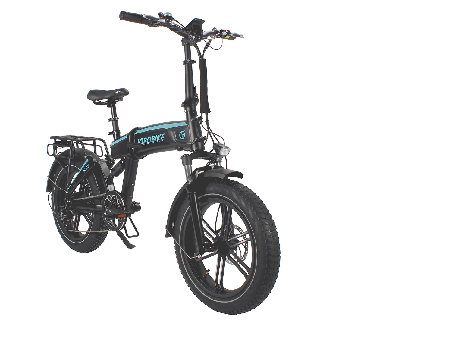 JOBOBIKE E-Bike vollgefedert, 20 Z… Fat-Reifen, »Eddy«