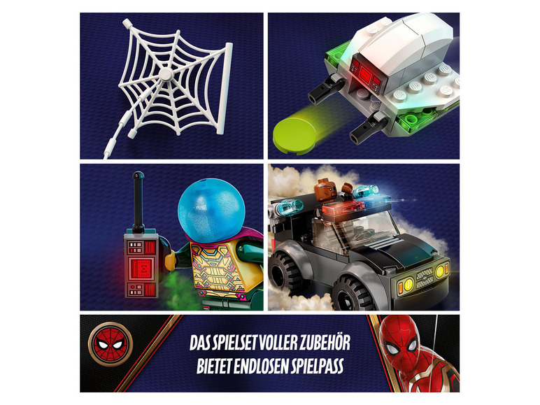 Gehe zu Vollbildansicht: LEGO® Marvel Super Heroes 76184 »Mysterios Drohnenattacke auf Spider-Man« - Bild 9