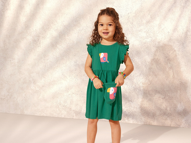 Gehe zu Vollbildansicht: lupilu® Kleinkinder Kleid inkl. Umhängetasche - Bild 6