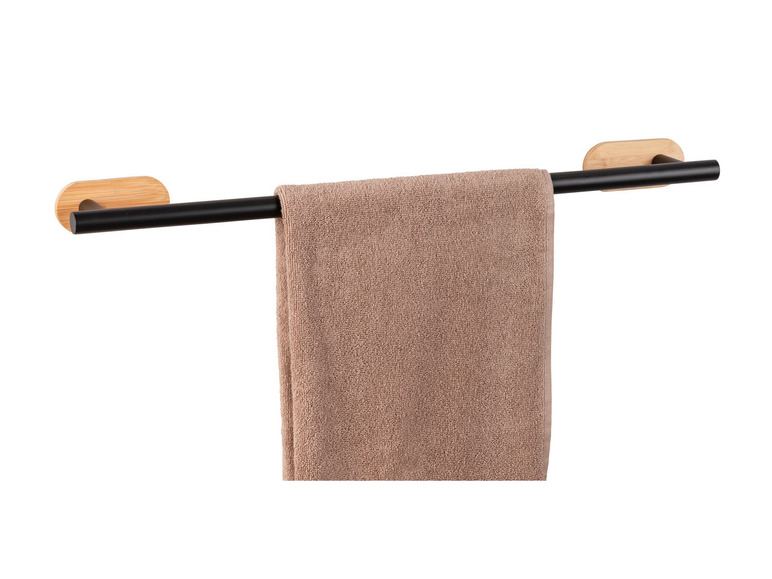 Gehe zu Vollbildansicht: Wenko Turbo-Loc® Badetuchstange »Orea Bamboo«, 40 cm / 60 cm - Bild 12