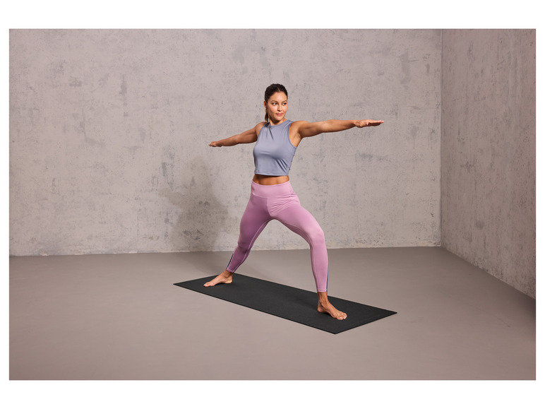 Gehe zu Vollbildansicht: CRIVIT Fitness- und Yogamatte, 183 x 61 cm, mit Tragegurt - Bild 4