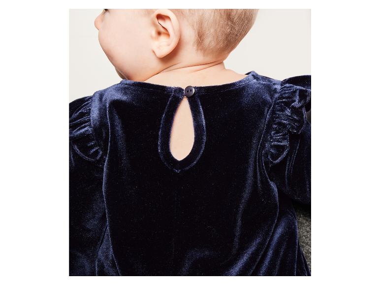 Gehe zu Vollbildansicht: lupilu® Baby Kleid, mit weicher Velours-Qualität - Bild 13