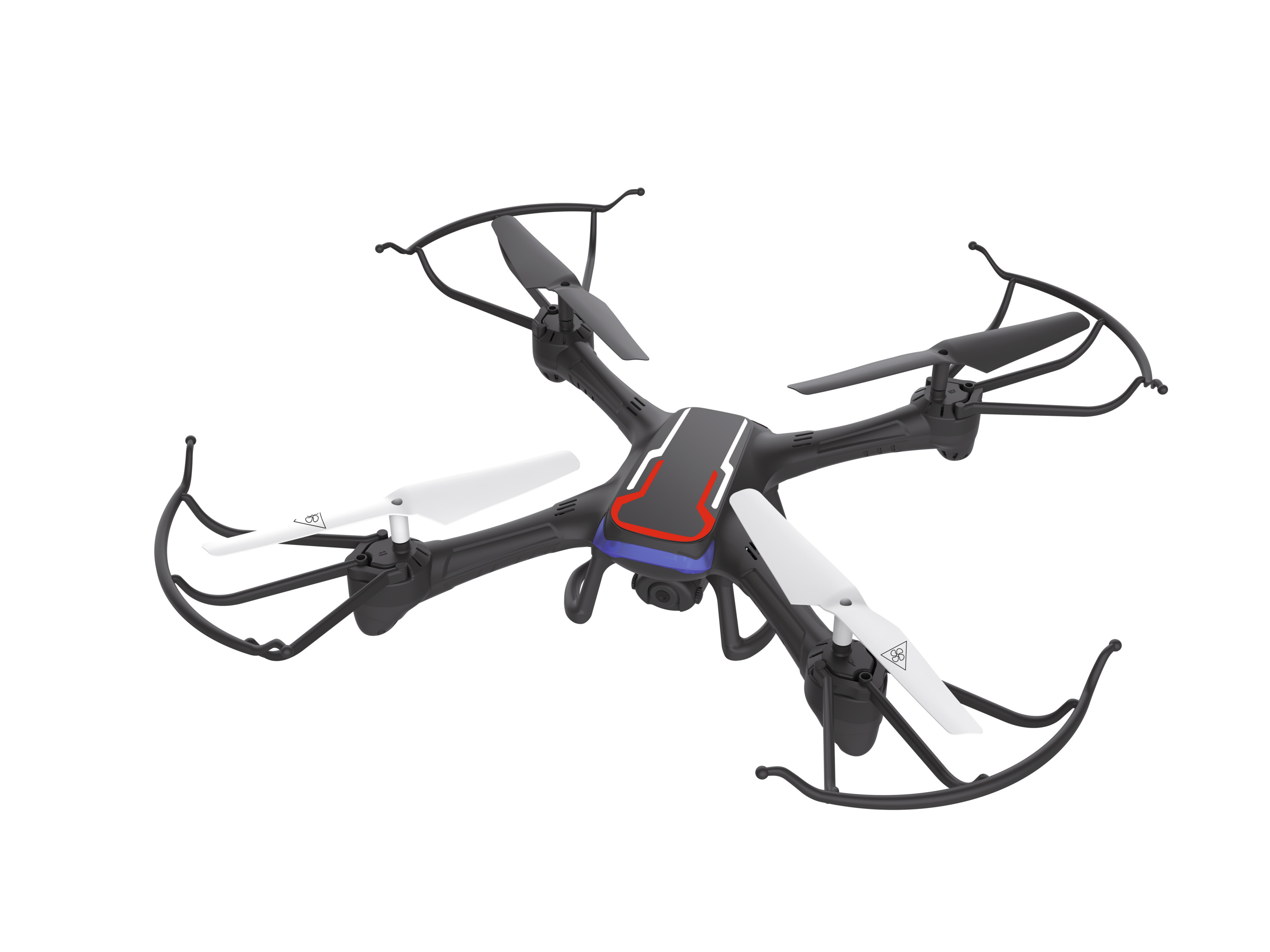 Quadrocopter mit Kamera (schwarz)