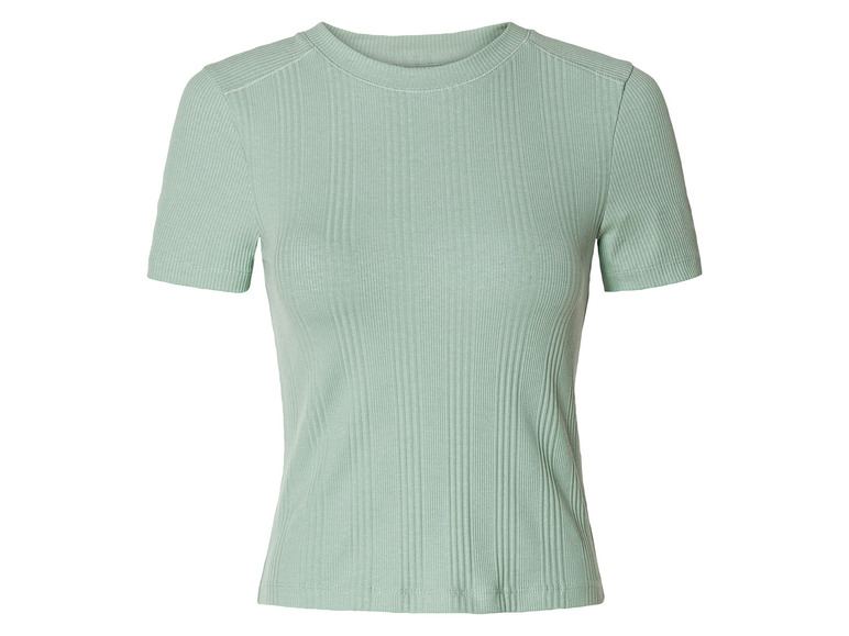 Gehe zu Vollbildansicht: esmara® Damen Shirt in modischer Ripp-Qualität - Bild 6