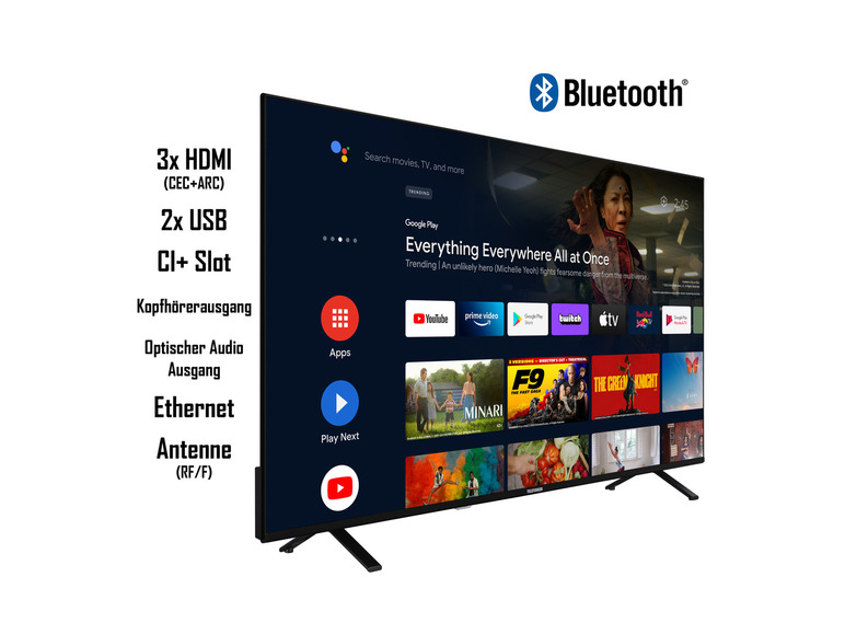 Gehe zu Vollbildansicht: TELEFUNKEN Fernseher »XUAN751S« Android Smart TV 4K UHD - Bild 17
