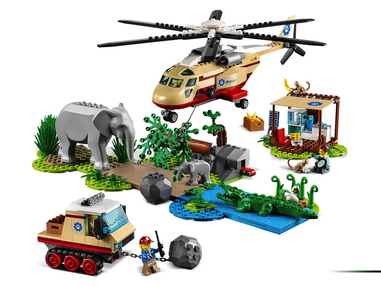 Gehe zu Vollbildansicht: LEGO® City 60302 »Tierrettungseinsatz« - Bild 3