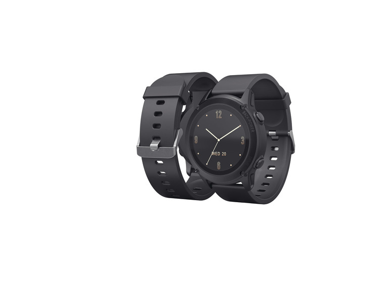 Bluetooth® und GPS mit SILVERCREST® Fitness-Smartwatch,