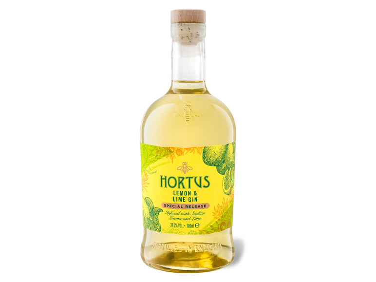 Gin 37,5% Lime Lemon Vol & Hortus