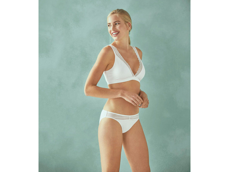 Gehe zu Vollbildansicht: esmara® Damen Bralette, ohne Bügel, mit Spitze - Bild 5