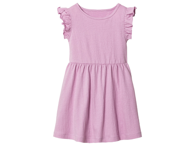 Gehe zu Vollbildansicht: lupilu® Kleinkinder Kleid mit Crinkle-Struktur - Bild 6