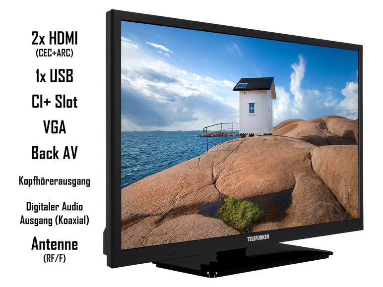 Gehe zu Vollbildansicht: TELEFUNKEN Fernseher »XH24SN550MV« HD ready 24 Zoll Smart TV - Bild 12