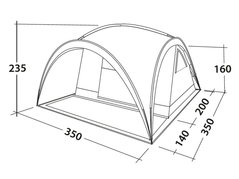Easy Camp Kuppelzelt Camp Shelter