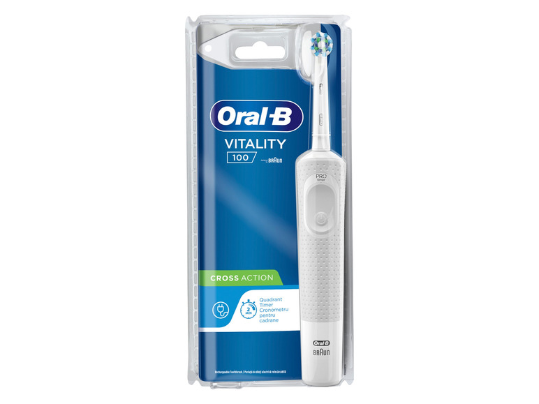 Gehe zu Vollbildansicht: Oral-B Zahnbürste »Vitality 100«, mit runder 2-in-1 Technologie - Bild 5