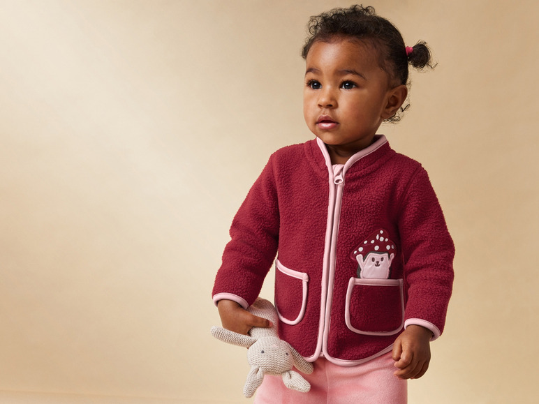 Gehe zu Vollbildansicht: lupilu® Baby Fleecejacke mit abgerundetem Saum - Bild 6