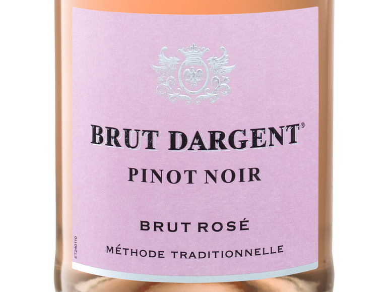 Gehe zu Vollbildansicht: Brut Dargent Pinot Noir rosé brut, Schaumwein - Bild 2