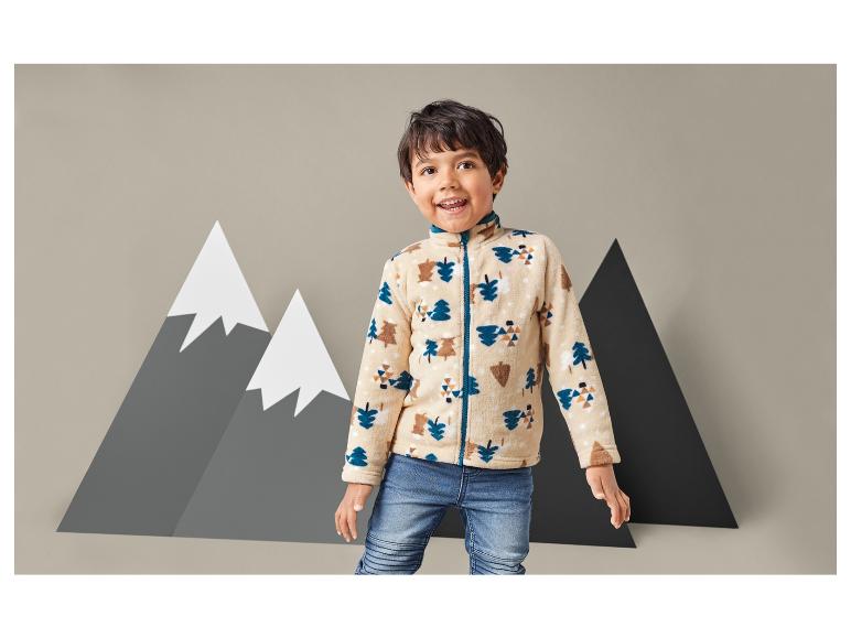 Gehe zu Vollbildansicht: lupilu® Kinder-Fleecejacke mit Stehkragen - Bild 3