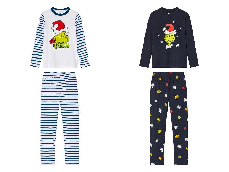 Gehe zu Vollbildansicht: Kleinkinder/Kinder Pyjama »Grinch«, reine Baumwolle - Bild 1