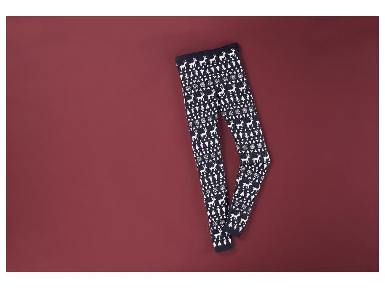 Gehe zu Vollbildansicht: pepperts!® Kinder Strickleggings, mit klassischen Weihnachtsmotiven - Bild 6