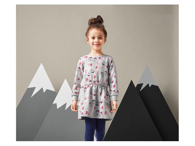 Gehe zu Vollbildansicht: lupilu® Kleinkinder Sweatkleid, mit hohem Baumwollanteil - Bild 7