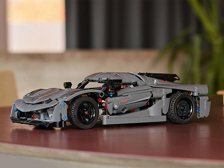 Gehe zu Vollbildansicht: LEGO® Technic 42173 »Koenigsegg Jesko Absolut Supersportwagen in Grau« - Bild 2