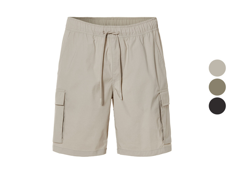 Gehe zu Vollbildansicht: LIVERGY® Cargo-Shorts mit Gummizugbund - Bild 1