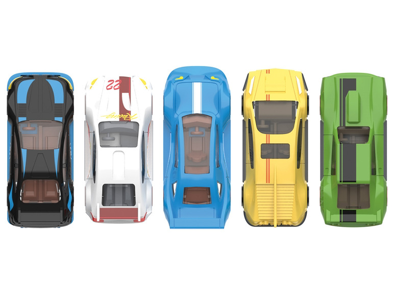 Playtive Racers mit 5 Zinkguss-Fahrzeugen Parkhaus, City