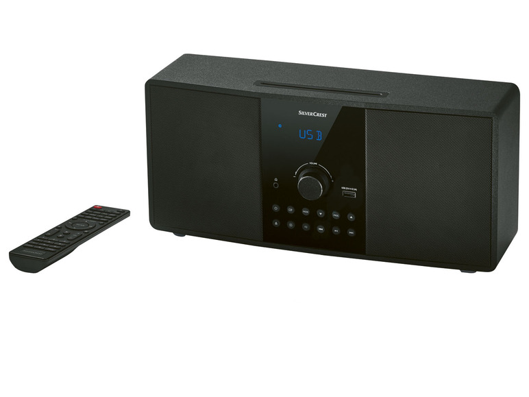 SILVERCREST® Bluetooth®-Kompakt-Stereoanlage, DAB+, 2x 15 W RMS