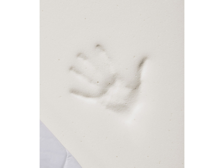 Gehe zu Vollbildansicht: LIVARNO home Viskoschaum Matratzen-Topper, mit Memory-Effekt, 140 x 200 cm - Bild 6