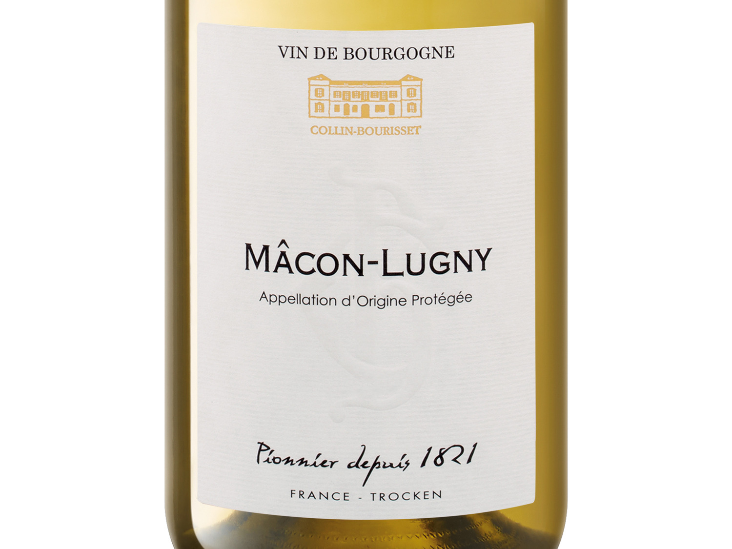trocken, Mâcon-Lugny Collin-Bourisset Weißwein 2020 AOP