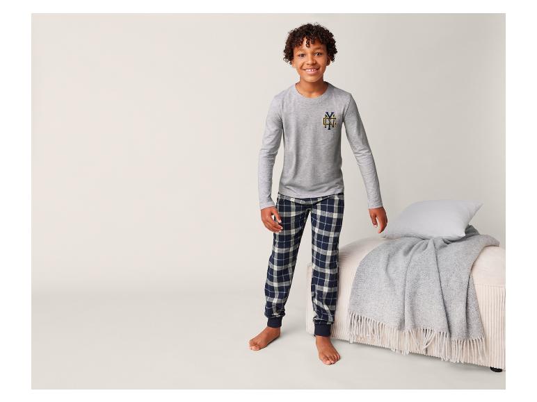 Gehe zu Vollbildansicht: pepperts!® Kinder Pyjama, Hose aus weichem, wärmendem Flanell - Bild 3