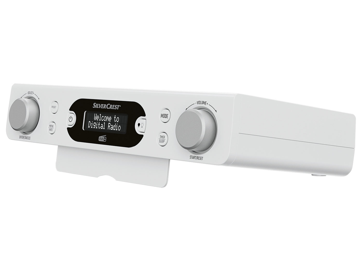 SILVERCREST® Unterbau Küchenradio DAB+ (weiß)