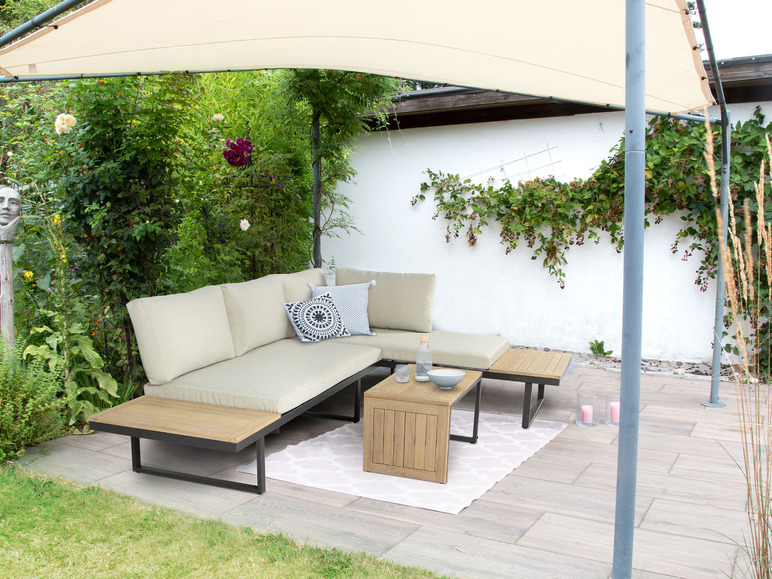 Gehe zu Vollbildansicht: bellavista - Home & Garden® Eck-Lounge »Cella«, 3-teilig - Bild 4