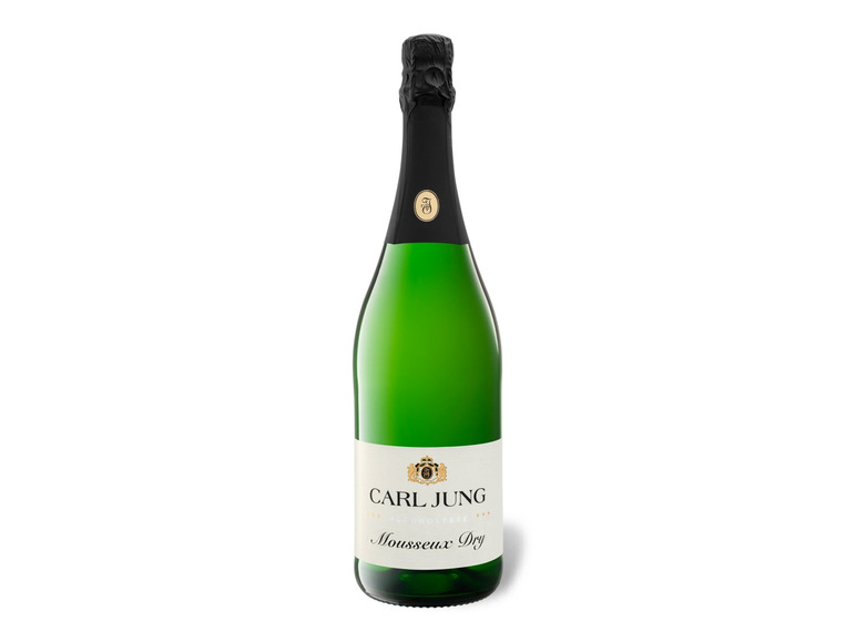 Gehe zu Vollbildansicht: Carl Jung Mousseux Dry vegan, schäumendes Getränk aus entalkoholisiertem Wein - Bild 1