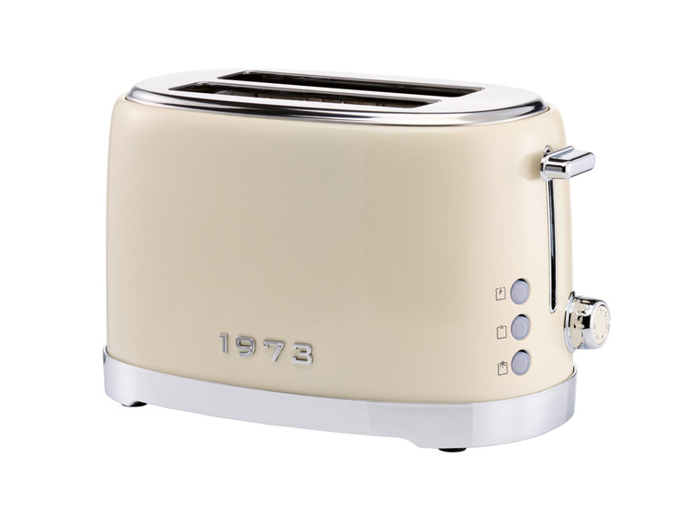 Gehe zu Vollbildansicht: SILVERCREST® KITCHEN TOOLS Doppelschlitz-Toaster »EDS Chrom Retro 1973 STR 980 B2«, mit Elementen in Retro-Optik - Bild 4