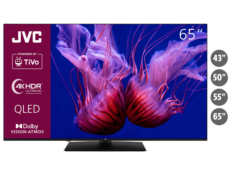 Gehe zu Vollbildansicht: JVC Fernseher »LT-VUQ3455« QLED TiVo Smart TV 4K UHD - Bild 1