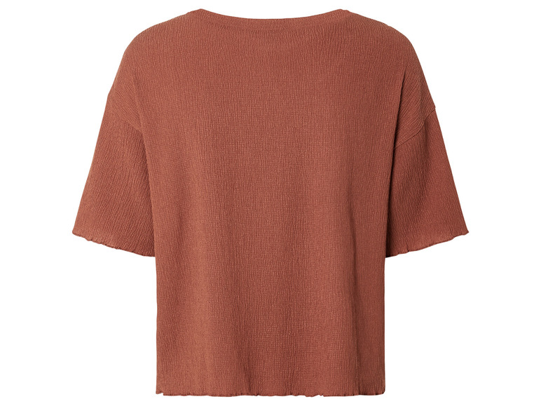 Gehe zu Vollbildansicht: esmara® Damen Oversize-T-Shirt mit Rundhalsausschnitt - Bild 4