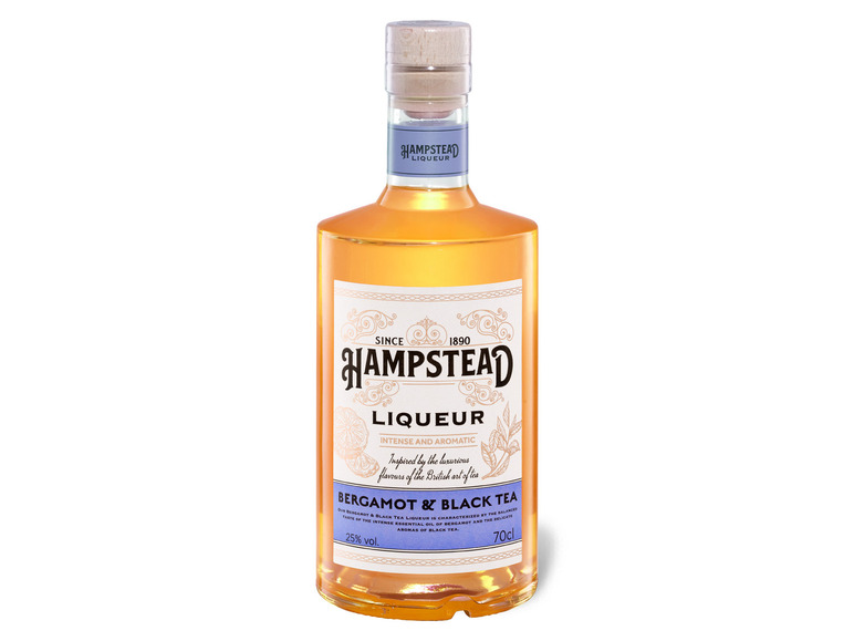 Hampstead Gin Likör Bergamot 25% Tea Black & Vol