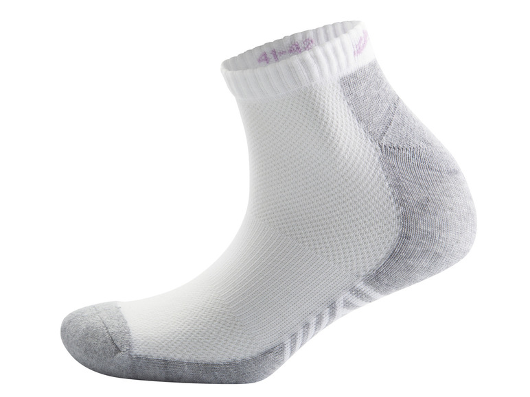 Gehe zu Vollbildansicht: CRIVIT Damen Sport-Sneakersocken, 3 Paar, mit Baumwolle - Bild 8