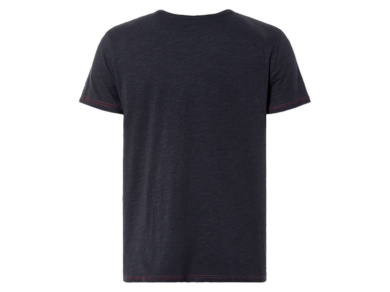 Gehe zu Vollbildansicht: LIVERGY® Herren T-Shirts, mit Print, aus reiner Baumwolle - Bild 10