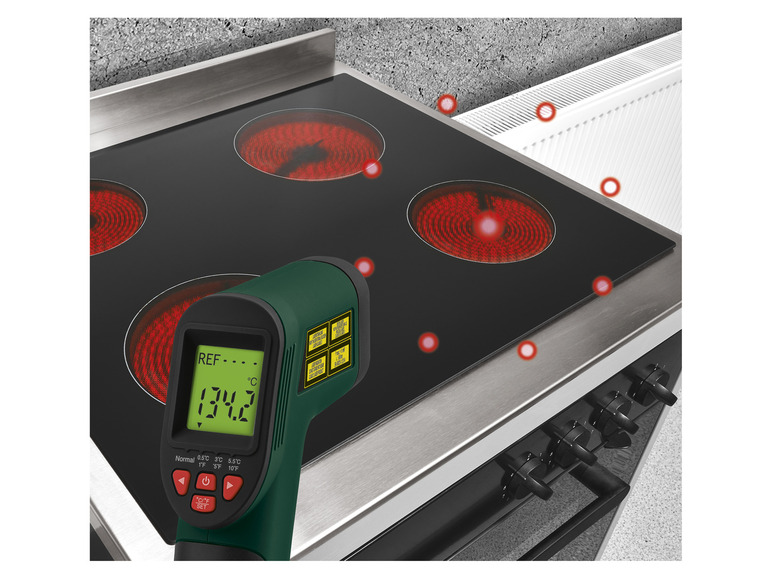 Gehe zu Vollbildansicht: PARKSIDE® Temperaturscanner »Infrarot PTIA1«, 8-Punkt-Laser - Bild 13