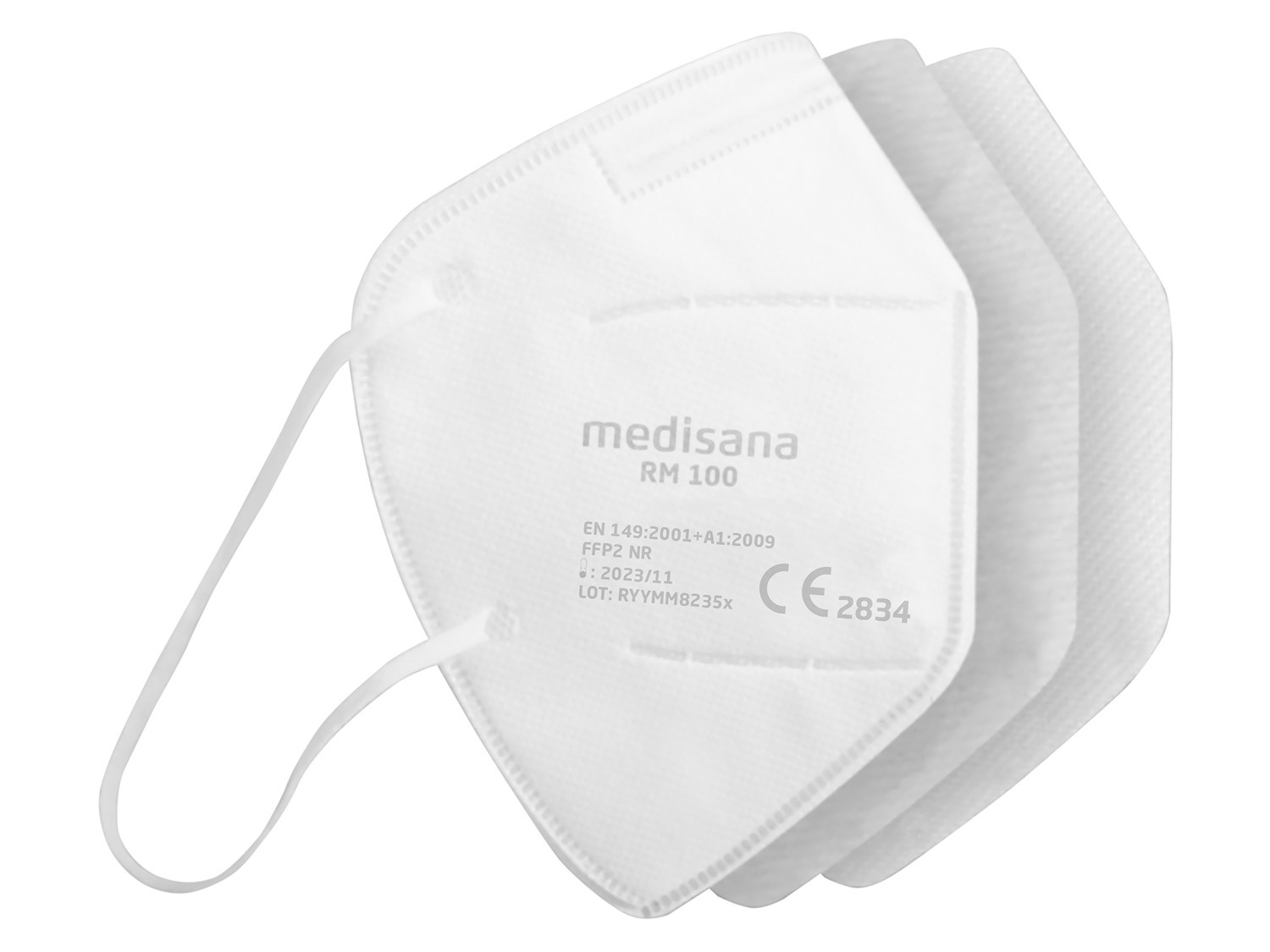 MEDISANA RM 100 FFP2 LIDL 10pcs/set Atemschutzmasken 