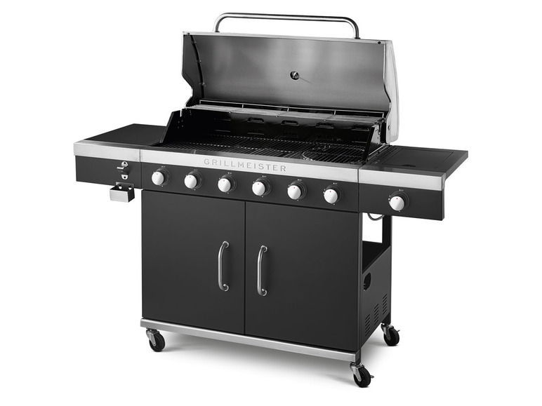 kW 6plus1 GRILLMEISTER Gasgrill, Brenner, 26,1